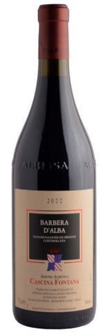 Barbera d’Alba 2022 DOC cl.75 - Cascina Fontana