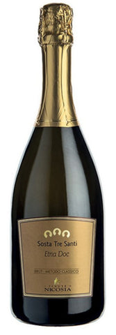 Spumante Brut Tenuta Tre Santi Etna DOC 2020 cl.75 - Tenute Nicosia