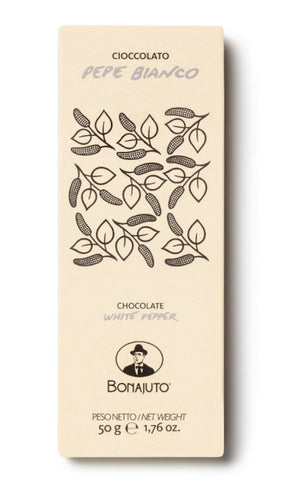 Cioccolato Pepe Bianco Bonajuto gr. 50