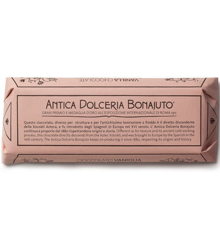 Cioccolato Vaniglia Bonajuto gr. 100