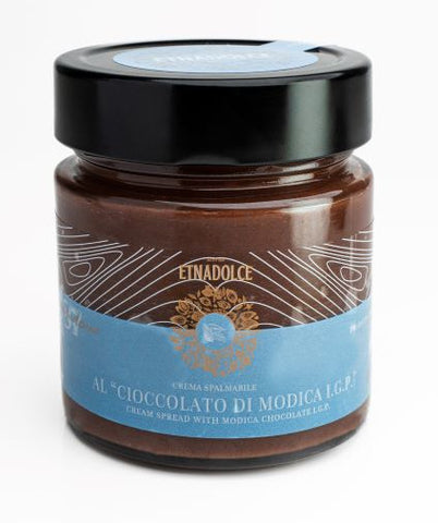 Crema al Cioccolato di Modica spalmabile 240 Gr. - Etnadolce