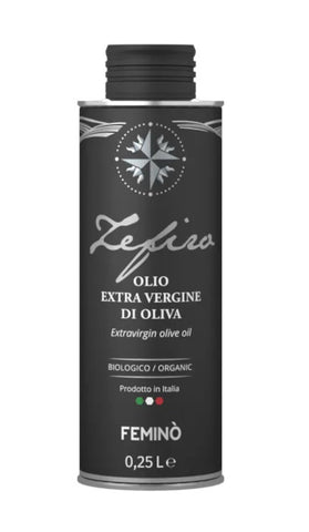 Zefiro Olio Extra Vergine d'Oliva Bio 25 cl. - Feminò
