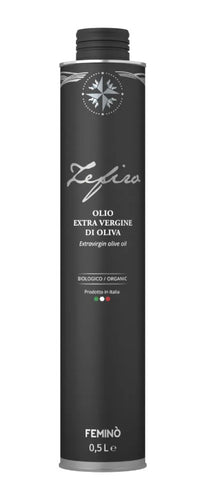 Zefiro Olio Extra Vergine d'Oliva Bio 50 cl. - Feminò