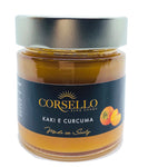 Confettura Extra Di Kaki e Curcuma Gr. 240 -  Corsello