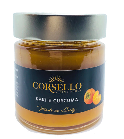 Confettura Extra Di Kaki e Curcuma Gr. 240 -  Corsello