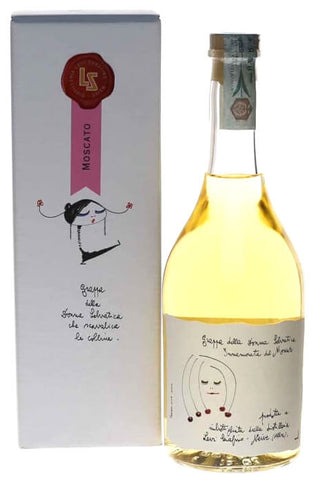 Grappa della “Donna Selvatica Innamorata del Moscato” - Levi