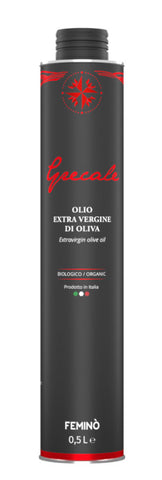 Grecale Olio Extra Vergine d'Oliva Bio 50 cl. - Feminò